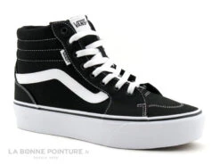 Vans FILMORE Hi Pla Canvas Black - Basket Montante Plateforme