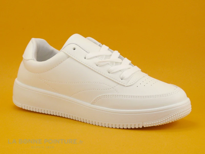 DT New York B430490 White - Basket Blanche Femme 1 DT New York B430490 White - Basket Blanche Femme