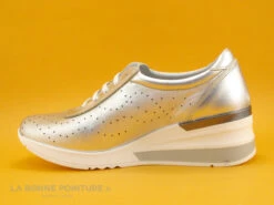 Brans 13316 - Argent - Basket Femme Semelle Compensee -Femmes Chaussures Soldes cd24607c73b9e66c561f35ea11d5d5ef img 0540.jpg 173136