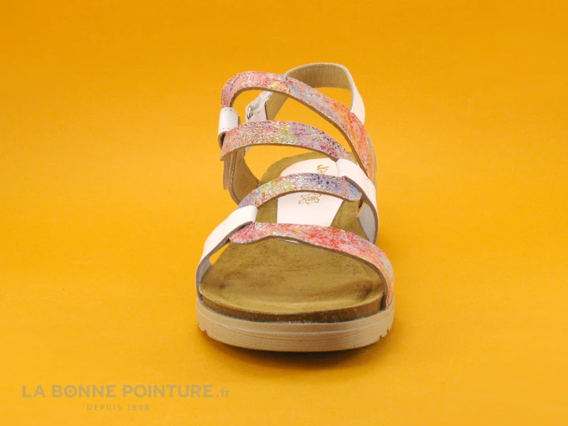 Xapatan 2164 Blanc - Multi - Sandale Femme Cuir 2 Xapatan 2164 Blanc - Multi - Sandale Femme Cuir – Image 2