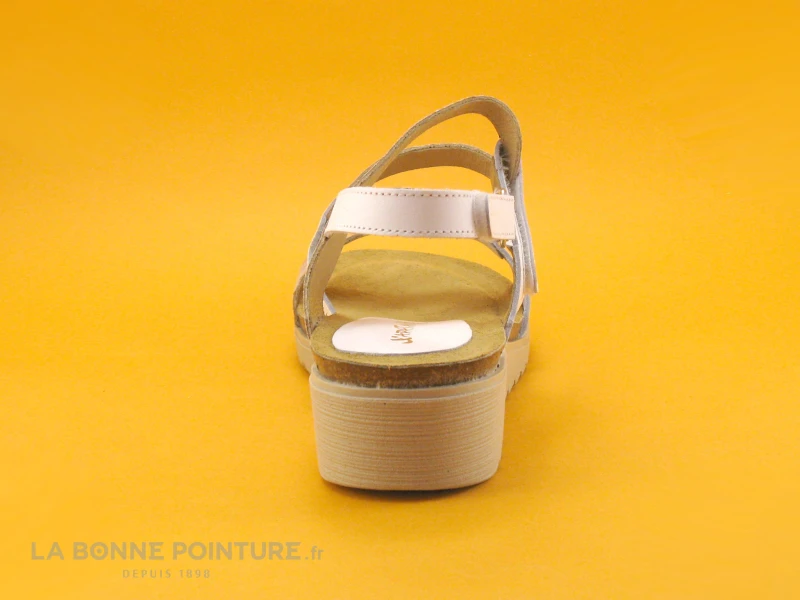 Xapatan 2164 Blanc - Multi - Sandale Femme Cuir 4 Xapatan 2164 Blanc - Multi - Sandale Femme Cuir – Image 4