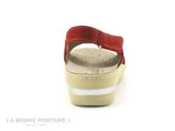 Valerias 6301 Rouge - Nu-pieds Confort Femme - Semelle Amovible -Femmes Chaussures Soldes cd24607c73b9e66c561f35ea11d5d5ef img 0906.jpg 147732