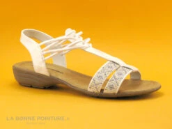 Supremo 802360300 Blanc - Brides Perles - Sandale Femme -Femmes Chaussures Soldes cd24607c73b9e66c561f35ea11d5d5ef img 0922.jpg 143837