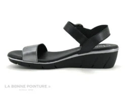 Valerias 6023 Argent - Noir - Sandale Femme Semelle Compensee -Femmes Chaussures Soldes cd24607c73b9e66c561f35ea11d5d5ef img 1011.jpg 147805