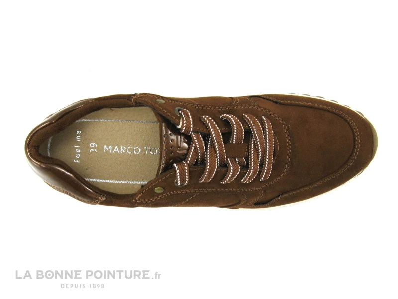 Marco Tozzi 2-23734-27 Cognac - Basket Femme Velours Marron 6 Marco Tozzi 2-23734-27 Cognac - Basket Femme Velours Marron – Image 6