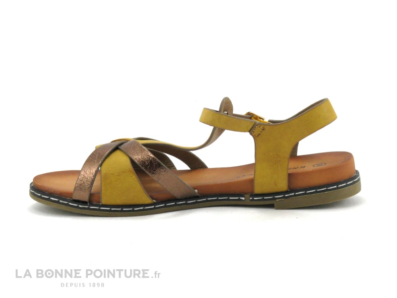 Enza Nucci C16A030-02 Tan - Jaune Bronze - Sandale 2 Enza Nucci C16A030-02 Tan - Jaune Bronze - Sandale – Image 2