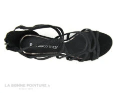 Marco Tozzi 2-28373-34 - Black Comb - Sandale Talon Noir Brillant -Femmes Chaussures Soldes cd24607c73b9e66c561f35ea11d5d5ef img 1713.jpg 148767