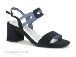 Marco Tozzi 2-28325-24 Navy Comb - Sandale Talon Large -Femmes Chaussures Soldes cd24607c73b9e66c561f35ea11d5d5ef img 1730.jpg 148609