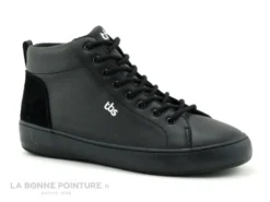 TBS TORNADE A7004 - Noir - Chaussure Montante Femme Avec Lacet