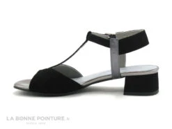 Brenda Zaro F2702 Suede Noir - Bride Salome - Sandale Talon -Femmes Chaussures Soldes cd24607c73b9e66c561f35ea11d5d5ef img 1887.jpg 119658