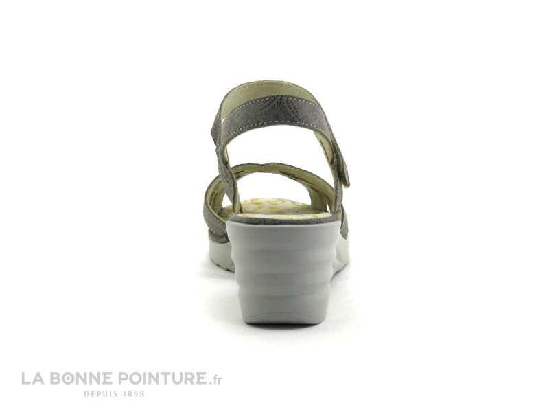 3 Points De Suspension - KIFOI - 18080-7 - Gris - Nu-pieds Compense 4 3 Points De Suspension - KIFOI - 18080-7 - Gris - Nu-pieds Compense – Image 4