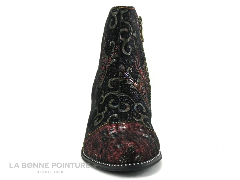 Laura Vita ELCODIEO 212A Wine - Boots Bordeaux Talon Haut 2 Laura Vita ELCODIEO 212A Wine - Boots Bordeaux Talon Haut – Image 2
