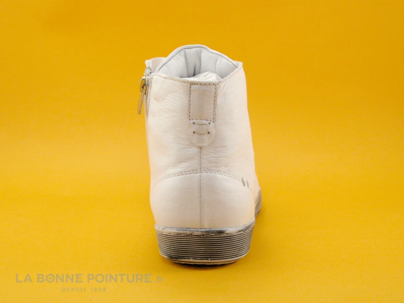 Andrea Conti 0341500 Blanc - Chaussure Montante Femme 4 Andrea Conti 0341500 Blanc - Chaussure Montante Femme – Image 4