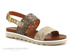 Guttos Shoes BIA P105 - Taupe Cobra - Nu-pieds -Femmes Chaussures Soldes cd24607c73b9e66c561f35ea11d5d5ef img 2029.jpg 119892