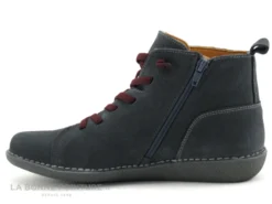 Jungla 7283 Gris - Lacet Elastique Bordeaux - Boots Femme -Femmes Chaussures Soldes cd24607c73b9e66c561f35ea11d5d5ef img 2086.jpg 174147