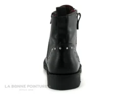 Brans 13608 Noir - Clous Arriere - Boots Femme Cuir Noir -Femmes Chaussures Soldes cd24607c73b9e66c561f35ea11d5d5ef img 2137.jpg 174235
