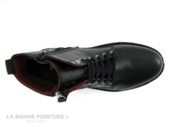 Brans 13608 Noir - Clous Arriere - Boots Femme Cuir Noir -Femmes Chaussures Soldes cd24607c73b9e66c561f35ea11d5d5ef img 2139.jpg 174237