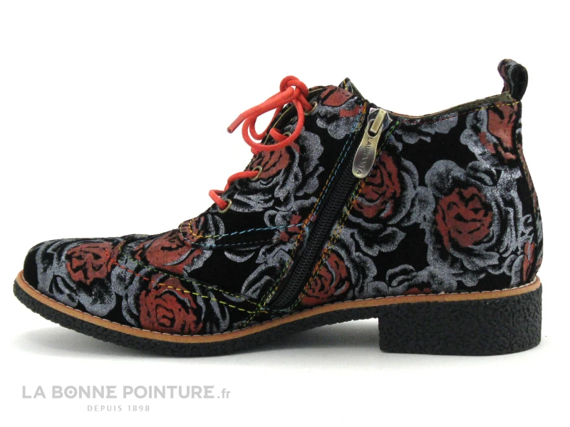 Laura Vita COCRALIEO 07M Grenat - Chaussure Semi Montante Femme 3 Laura Vita COCRALIEO 07M Grenat - Chaussure Semi Montante Femme – Image 3