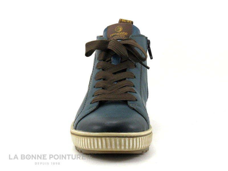 Remonte D0771-12 Bleu Petrole - Basket Montante Femme 2 Remonte D0771-12 Bleu Petrole - Basket Montante Femme – Image 2