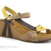 Inter Bios 5610 Beige Moka Mostaza - Sandale Compensee