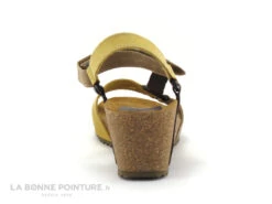 Inter Bios 5610 Beige Moka Mostaza - Sandale Compensee -Femmes Chaussures Soldes cd24607c73b9e66c561f35ea11d5d5ef img 2492.jpg 149439