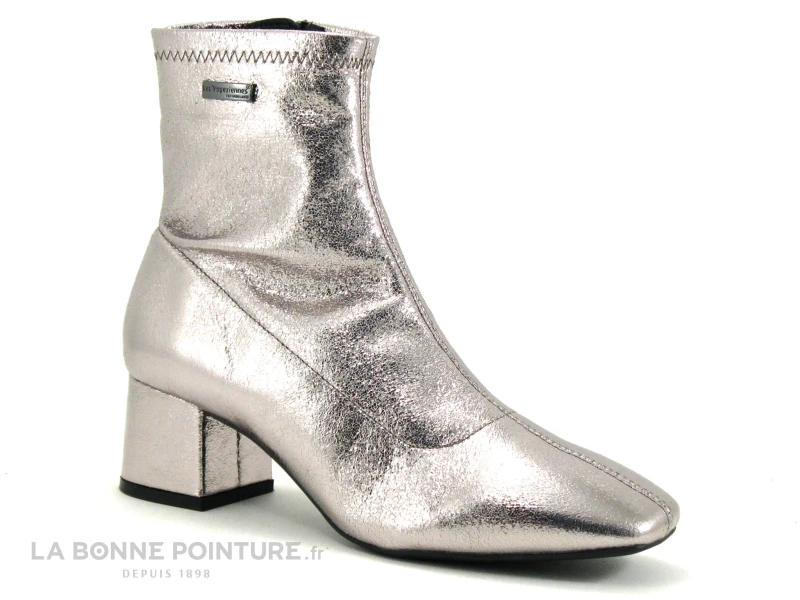 Tropeziennes DANIELA 40067 Argent - Boots Brillantes Femme 5 Tropeziennes DANIELA 40067 Argent - Boots Brillantes Femme – Image 5