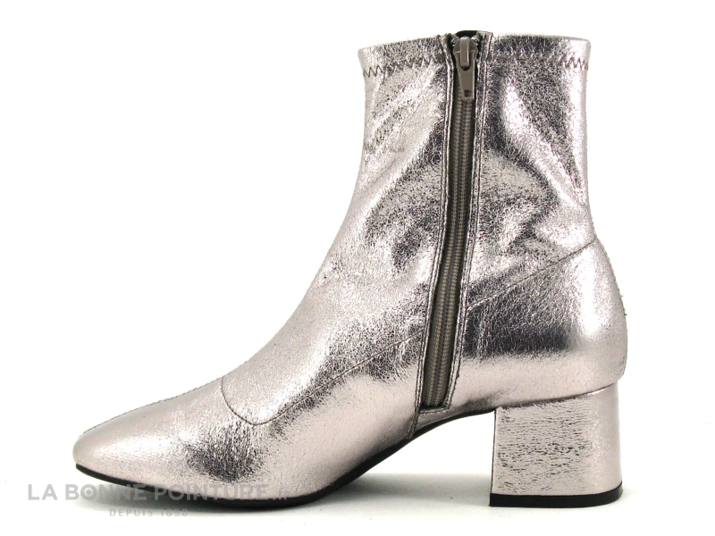 Tropeziennes DANIELA 40067 Argent - Boots Brillantes Femme 3 Tropeziennes DANIELA 40067 Argent - Boots Brillantes Femme – Image 3