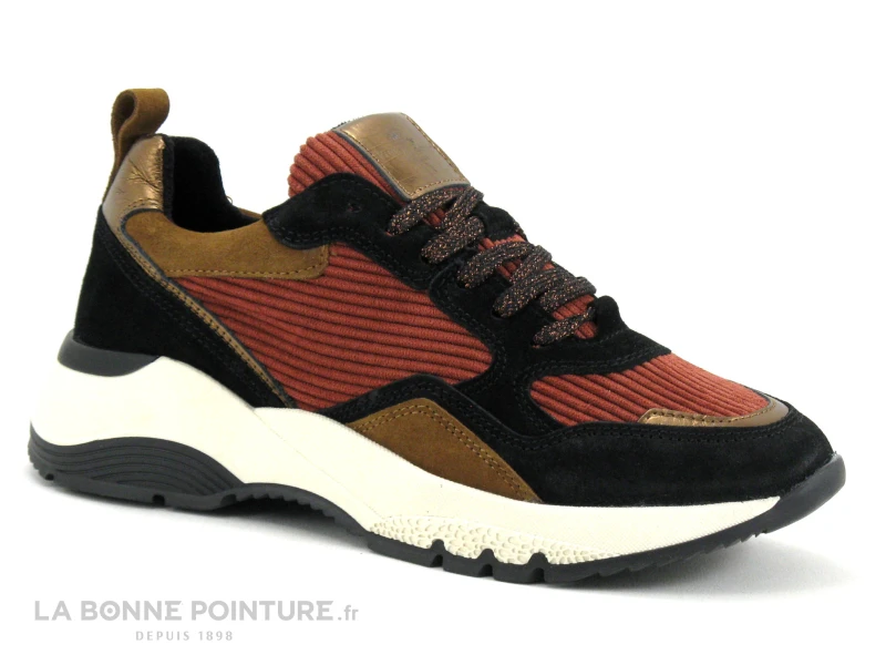 Pretty Love J5612 X258 Noir Or Tomette - Basket Ville Femme 1 Pretty Love J5612 X258 Noir Or Tomette - Basket Ville Femme