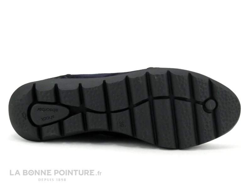 Geo Reino MALVABE Marine - Chaussure Compensee Femme Zip 7 Geo Reino MALVABE Marine - Chaussure Compensee Femme Zip – Image 7