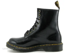 Dr. Martens Dr Martens 1460 - 27774001 - Black Distressed Patent - Boots Noires -Femmes Chaussures Soldes cd24607c73b9e66c561f35ea11d5d5ef img 3028.jpg 175267