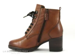 Tamaris 1-25103-27 Cognac Leather - Bottine Marron Talon Epais -Femmes Chaussures Soldes cd24607c73b9e66c561f35ea11d5d5ef img 3163.jpg 163810