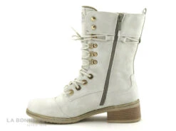 Mustang 1402 501 203 Glace - Bottine Blanche Femme 9 Mustang 1402 501 203 Glace - Bottine Blanche Femme -Femmes Chaussures Soldes cd24607c73b9e66c561f35ea11d5d5ef img 3318.jpg 175748