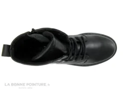 Morans SALBAIN Noir - Boots Femme Cuir Noir Avec Lacet Et Zip -Femmes Chaussures Soldes cd24607c73b9e66c561f35ea11d5d5ef img 3359.jpg 175613