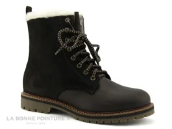 Hooper PHOEBE Brown - Boots Cuir Marron Femme