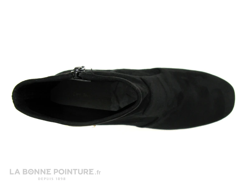 Les Tropeziennes DAM 44525 Noir-suede - Bottine Noire Talon Haut 6 Les Tropeziennes DAM 44525 Noir-suede - Bottine Noire Talon Haut – Image 6