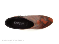 Dorking JIN D8318 Fox Negro - Bottine Orange Noir Python -Femmes Chaussures Soldes cd24607c73b9e66c561f35ea11d5d5ef img 3784.jpg 151701