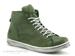 Andrea Conti 0341500 Olive - Basket Montante Kaki