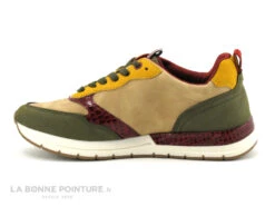 Tamaris 1-23733-29 Cognac Comb - Basket Femme Beige Jaune Kaki -Femmes Chaussures Soldes cd24607c73b9e66c561f35ea11d5d5ef img 4059.jpg 176556