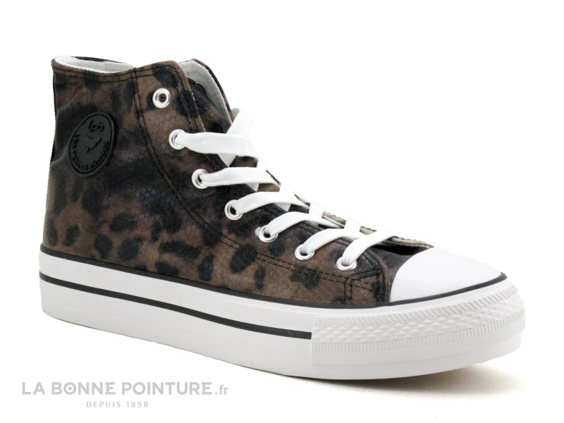 LPB Les Petites Bombes - EMMY - Print Leopard - Basket Montante F 1 LPB Les Petites Bombes - EMMY - Print Leopard - Basket Montante F