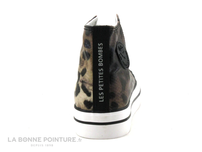 LPB Les Petites Bombes - EMMY - Print Leopard - Basket Montante F 4 LPB Les Petites Bombes - EMMY - Print Leopard - Basket Montante F – Image 4