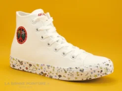 Dockers Gensheimer Peace And Love - 36UR911-610 - BLANC - Basket Montante