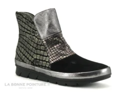 Pedi Girl GIPSY Noir Bronze - Bottine Femme Semelle Compensee -Femmes Chaussures Soldes cd24607c73b9e66c561f35ea11d5d5ef img 4259.jpg 176819