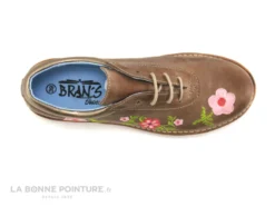 Brans 1086 - Marron - Broderies - Chaussure Basse -Femmes Chaussures Soldes cd24607c73b9e66c561f35ea11d5d5ef img 4353.jpg 133766