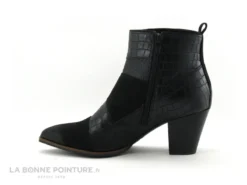 Fugitive SINEL Noir - Alig - Bottine Pointue - Talon Haut -Femmes Chaussures Soldes cd24607c73b9e66c561f35ea11d5d5ef img 4388.jpg 152669