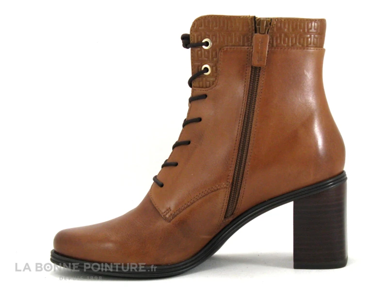 Tamaris 1-25110-29 Nut - Bottine Marron Clair - Talon Haut 3 Tamaris 1-25110-29 Nut - Bottine Marron Clair - Talon Haut – Image 3