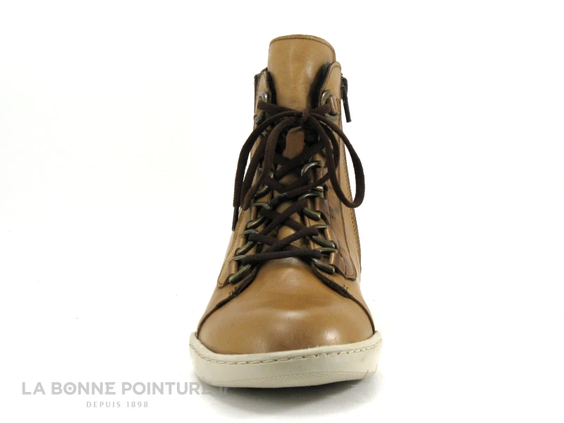 Karyoka STAN Camel - Chaussure Montante Femme Marron Clair 2 Karyoka STAN Camel - Chaussure Montante Femme Marron Clair – Image 2