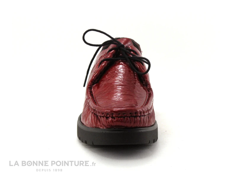 Pedi Girl GOFIQUE Rouge Verni - Chaussure Basse A Lacet Femme 2 Pedi Girl GOFIQUE Rouge Verni - Chaussure Basse A Lacet Femme – Image 2