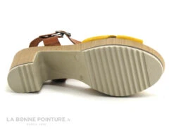 Valerias 5208 Ocre - Marron - Sandale Talon - Jaune -Femmes Chaussures Soldes cd24607c73b9e66c561f35ea11d5d5ef img 4597.jpg 134041