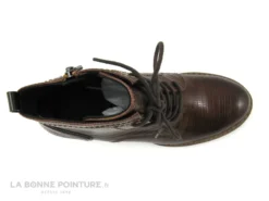 Marco Tozzi 2-25219-27 Cognac Struct - Bottine Marron Talon Large -Femmes Chaussures Soldes cd24607c73b9e66c561f35ea11d5d5ef img 4625.jpg 165426