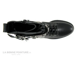 The Divine Factory HX4703 Noir - Bottine Rangers - Laniere Avec Clous Et Perles -Femmes Chaussures Soldes cd24607c73b9e66c561f35ea11d5d5ef img 4705.jpg 177479